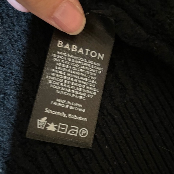 Aritzia Babaton Black Button-Up Cardigan - Picture 3 of 8